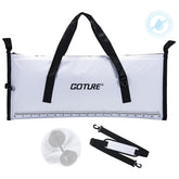 Goture Insulated Fish Cooler Bag, Leakproof Fish Kill Bag, Waterproof Fish Bag with Carry Handle and Strap, Portable Large Fishing Cooler Bag with Drain Plug, Keep Ice Cold All Day, 40inx16.5in